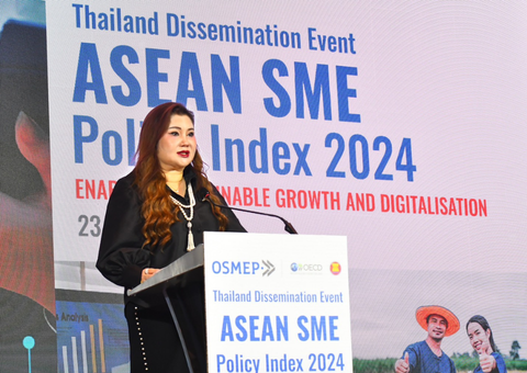 สสว. ผนึก OECD และอาเซียน เจาะลึกผล “ASEAN SME Policy Index 2024” 