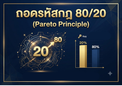 ถอดรหัสกฎ 80/20 (Pareto Principle):